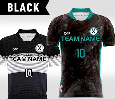 Black Soccer Jersey
