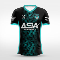 Custom Soccer Jersey – Shattered Geometric Pattern & Crew Neck XTeamwear