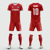 2026 Global Elite Series - Custom Soccer Jerseys Kit Sublimated for Team(red arrow) XTeamwear