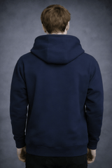 外采 Basics 300g blended milk silk hooded zip-up sweatshirt