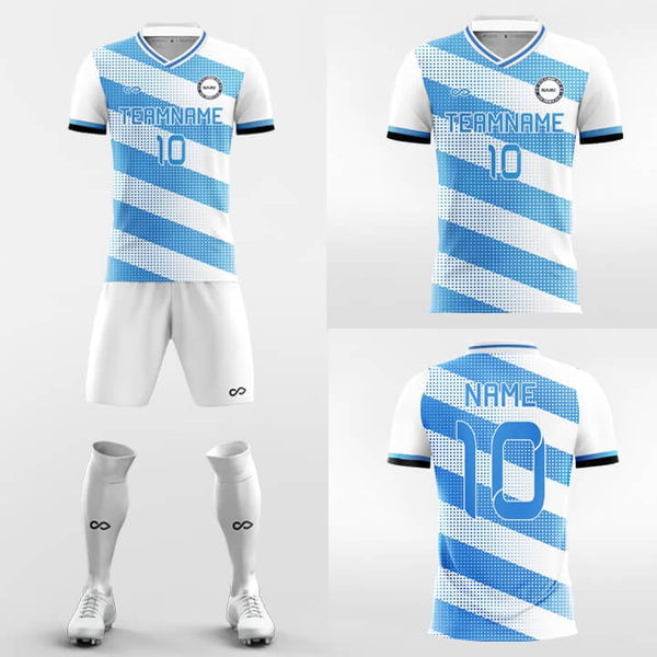 Blue Sea - Custom Soccer Jerseys Kit Sublimated for High School-XTeamwear