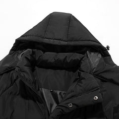 Cikers Sports 外厂采购 AI 4 - Hooded Long Winter Jacket 9911