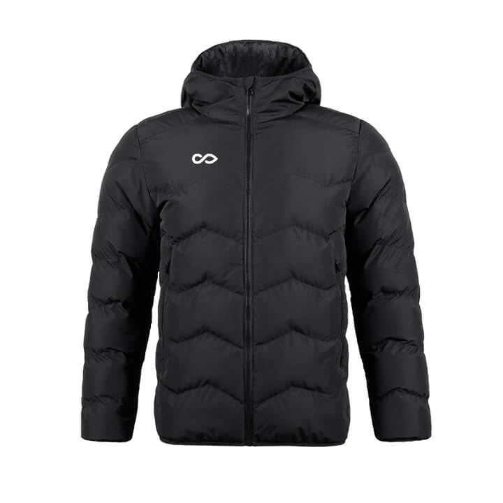 Cikers Sports 外厂采购 Black / 120 Kids Winter Hooded Warm Coat DF9018
