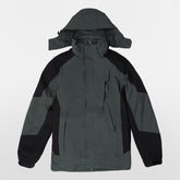 Cikers Sports 外厂采购 Black / L / Male Custom Winter Outdoor Jacket 3-in-1 Removable Waterproof-QH1818