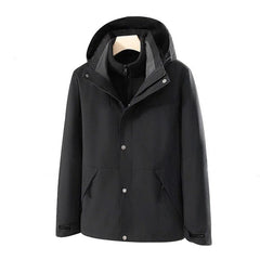 Cikers Sports 外厂采购 Black / S Cedar - Winter Custom Windproof 3 in 1Windbreaker Jacket-QH23899