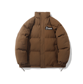 Cikers Sports 外厂采购 Custom Unisex Winter Oversized Solid Color Stand Collar Cotton Coat-YG1266