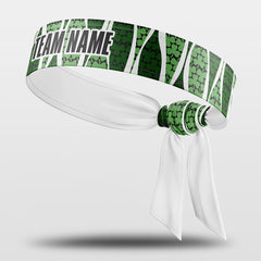 Cikers Sports 非黑五 Green / Free Celtics - Customized Sports Sweat-Wicking Tie Headband