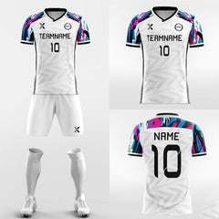 Cikers Sports 非黑五 Herringbone - Men's Custom Soccer Kits Short Sleeve