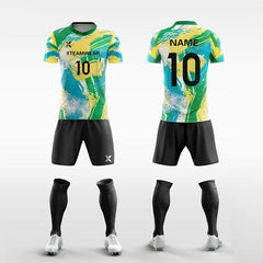 Cikers Sports 非黑五 Pop - All Over Sublimation Print Soccer Kits Short Sleeve