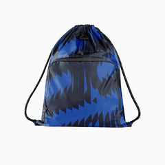 Cikers Sports Accessories Blue / Free Custom Sublimation Drawstring Backpack With Zipper Pocket