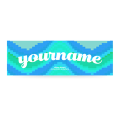 Cikers Sports Accessories Blue / Free Sea Wave- Customized Sports Towel Blue for Team