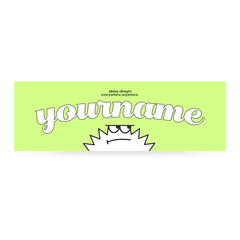 Cikers Sports Accessories Yellow / Free Monster Yellow- Customized Sports Towel Design for Team