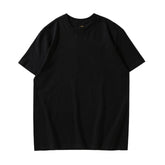 Cikers Sports Basics Black / S Custom unisex 200GSM 100% Cotton Crew Neck T-Shirt-LC0028
