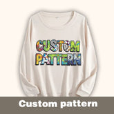Cikers Sports Basics Custom Crewneck Sweatshirts for Teams Pure cotton sublimation customization