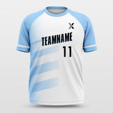 Cikers Sports Basketball Jersey Blue / S Blue Lake - Customized Short Sleeve Jersey Loose Shoulder