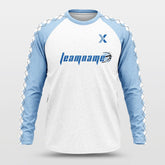 Cikers Sports Basketball Jersey Blue / S Carolina Blue - Customized Baggy Long Sleeve Shooting Jersey