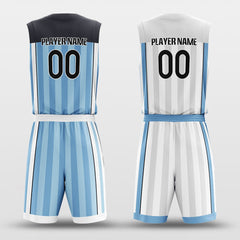 Cikers Sports Basketball Jersey Classic 63 - Customized Reversible Sublimated Basketball Set