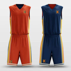 Cikers Sports Basketball Jersey CLASSIC13 - Customized Reversible Sublimated Basketball Set