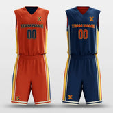 Cikers Sports Basketball Jersey CLASSIC13 - Customized Reversible Sublimated Basketball Set
