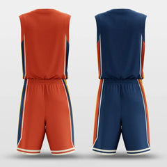 Cikers Sports Basketball Jersey CLASSIC13 - Customized Reversible Sublimated Basketball Set