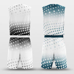 Cikers Sports Basketball Jersey Classic45 - Customized Reversible Sublimated Basketball Set