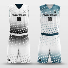 Cikers Sports Basketball Jersey Classic45 - Customized Reversible Sublimated Basketball Set