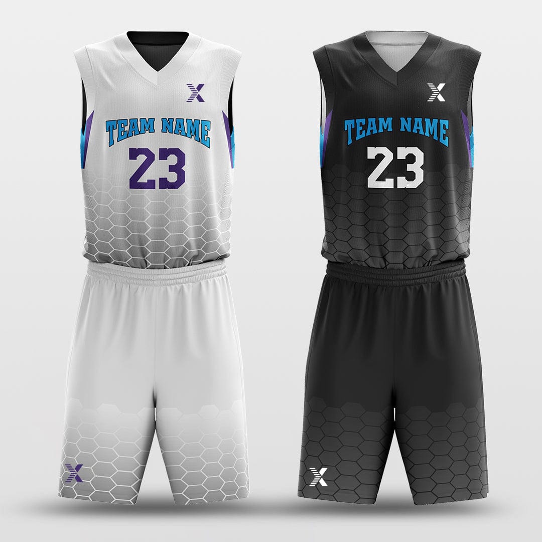 Cikers Sports Basketball Jersey Comb - Customized Reversible Sublimated Basketball Set