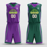 Cikers Sports Basketball Jersey Dream - Customized Reversible Sublimated Basketball Set