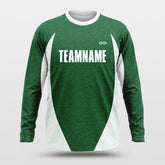 Cikers Sports Basketball Jersey Green / S Cloud Green - Customized Baggy Long Sleeve Shooting Jersey