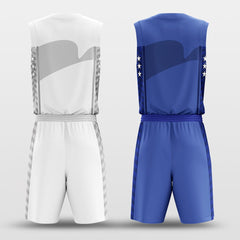 Cikers Sports Basketball Jersey Milky Way - Customized Reversible Sublimated Basketball Set