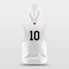 Cikers Sports Basketball Jersey Sun Fire - Customized Basketball Sleeveless Hoodies