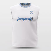 Cikers Sports Basketball Jersey White / S Carolina Blue - Customized Wide Shoulder Basketball Jersey