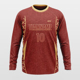 Cikers Sports Basketball Shirts Brown / S Dragon - Customized Baggy Long Sleeve Shooting Jersey