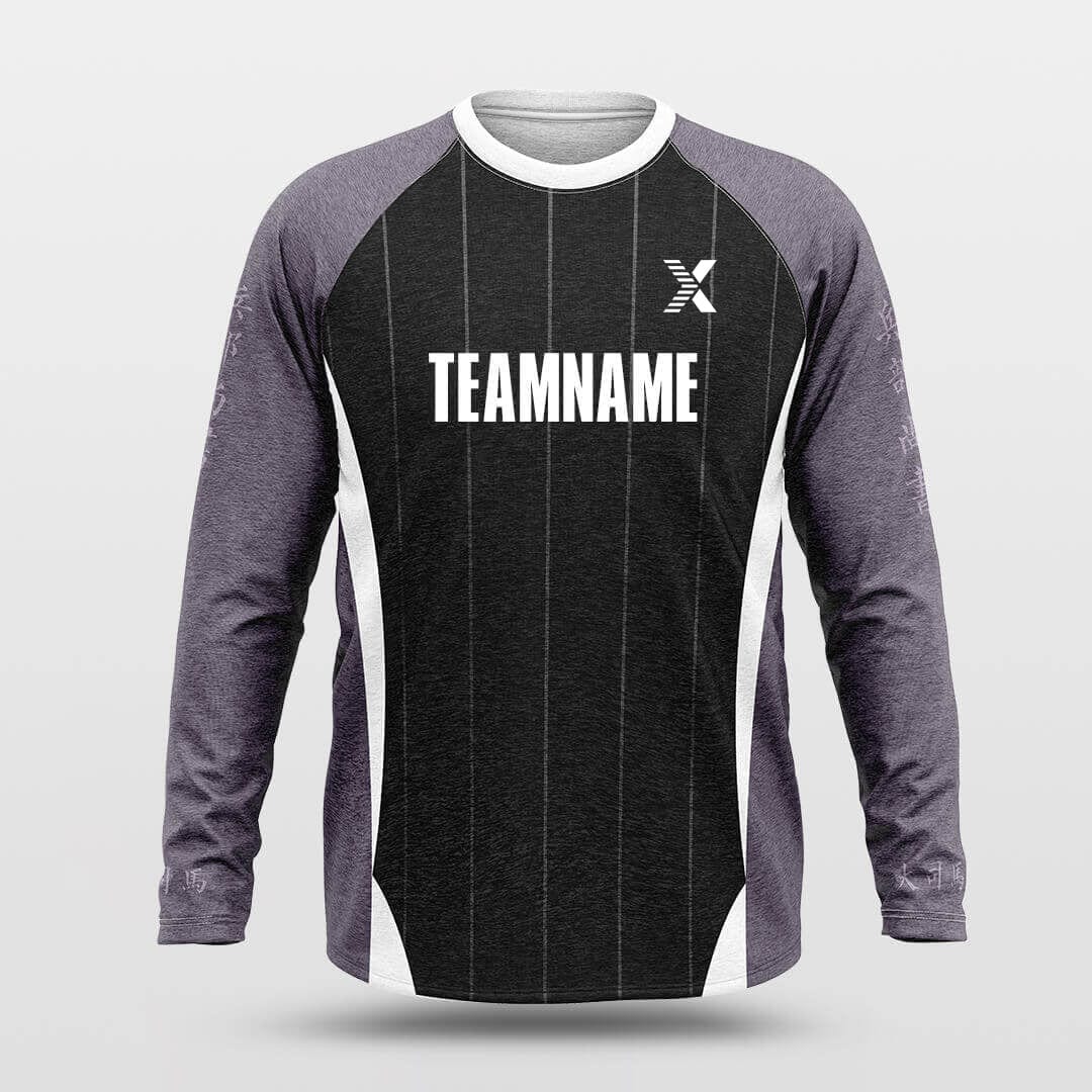 Cikers Sports Basketball Shirts Minister of War - Customized Baggy Long Sleeve Shooting Jersey