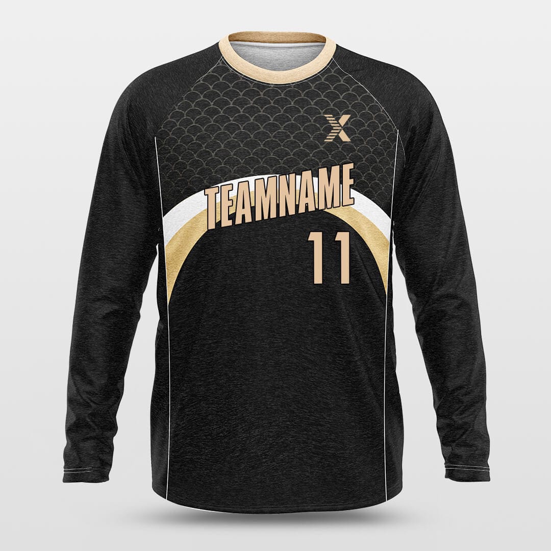 Cikers Sports Basketball Shirts Ryoma spirit - Customized Baggy Long Sleeve Shooting Jersey