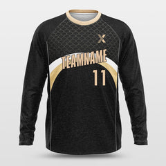 Cikers Sports Basketball Shirts Ryoma spirit - Customized Baggy Long Sleeve Shooting Jersey