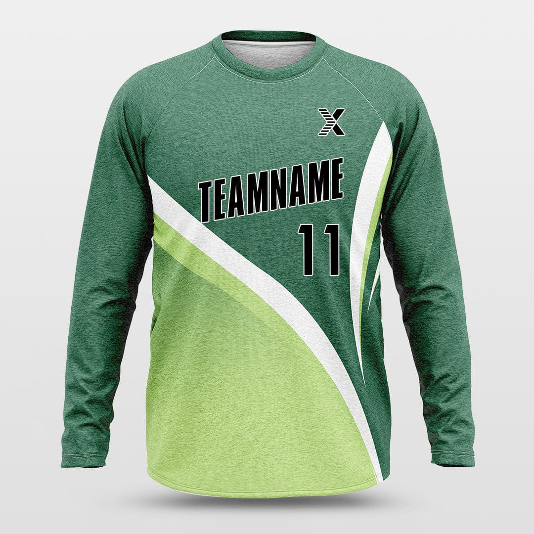 Cikers Sports Basketball Shirts Thoughts of Love - Customized Baggy Long Sleeve Shooting Jersey