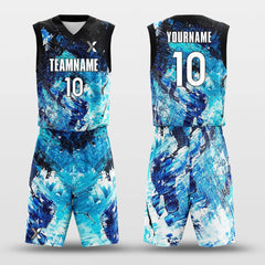 Cikers Sports Basketball Uniforms Abyss - Customized Basketball Jersey Set Sublimated BK160114S