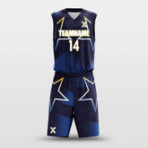 Cikers Sports Basketball Uniforms All Star - Customized Basketball Jersey Set Design