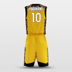 Cikers Sports Basketball Uniforms Animal Print - Customized Basketball Jersey Set Sublimated BK160628S