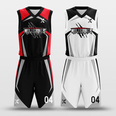 Cikers Sports Basketball Uniforms Armor - Custom Reversible Sublimated Basketball Jersey Set