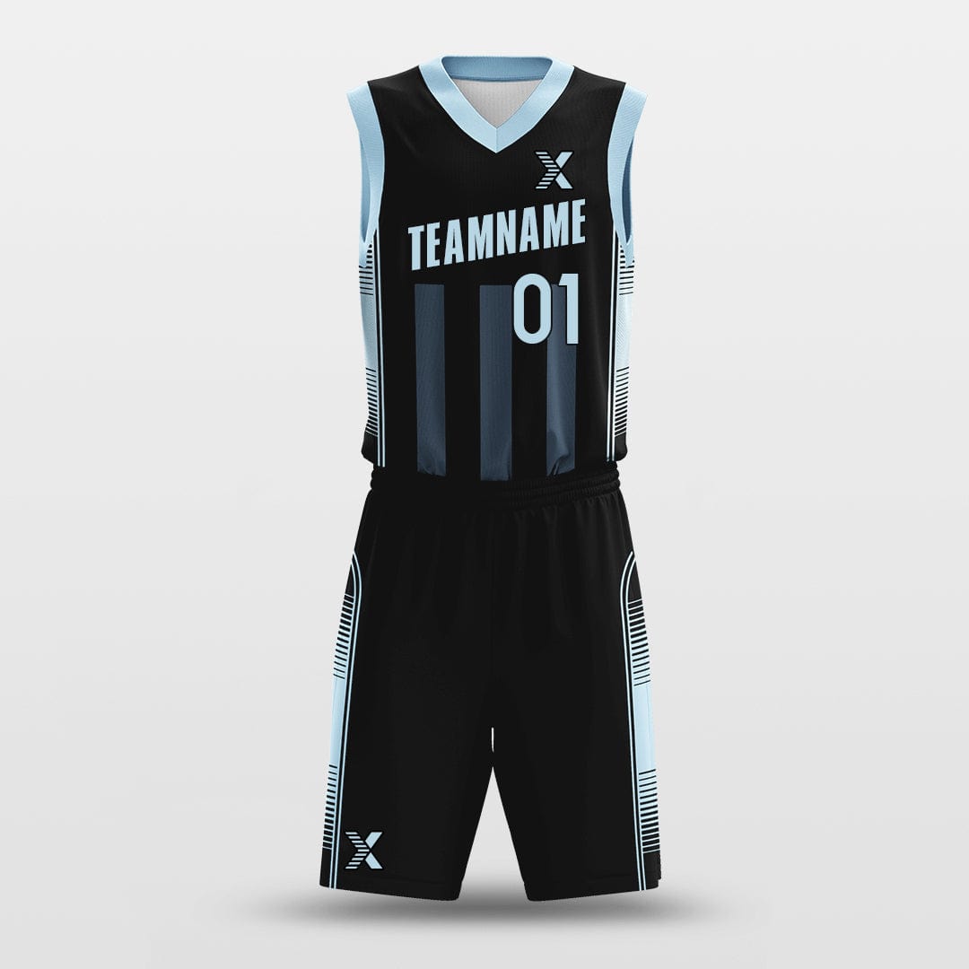 Cikers Sports Basketball Uniforms Black / 2XS Blue Guard - Customized Basketball Jersey Set Design