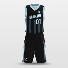 Cikers Sports Basketball Uniforms Black / 2XS Blue Guard - Customized Basketball Jersey Set Design