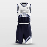 Cikers Sports Basketball Uniforms Black / 2XS Blue Mountain - Customized Basketball Jersey Set Sublimated