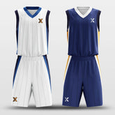 Cikers Sports Basketball Uniforms Blade Point - Customized Reversible Basketball Jersey Set Design