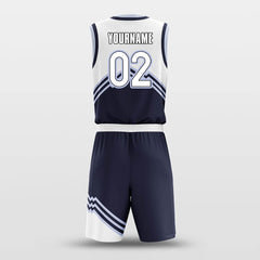 Cikers Sports Basketball Uniforms Blue Mountain - Customized Basketball Jersey Set Sublimated