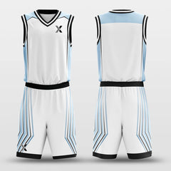 Cikers Sports Basketball Uniforms Blue speed - Customized Basketball Jersey Set Sublimated