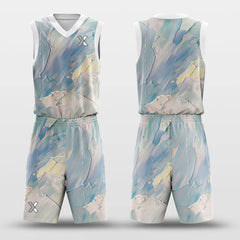 Cikers Sports Basketball Uniforms Brilliant - Customized Basketball Jersey Set Sublimated BK160115S