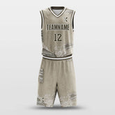 Cikers Sports Basketball Uniforms Broken Hole2 - Customized Basketball Jersey Set Design BK160111S