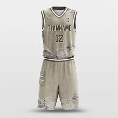 Cikers Sports Basketball Uniforms Broken Hole2 - Customized Basketball Jersey Set Design BK160111S